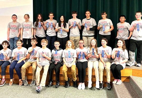 BHMS teams net honors in academic event | News Banner