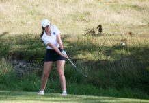 Knights roll Bulldogs in home golf opener