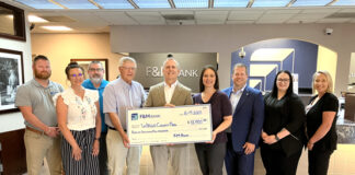 F&M Bank adds to pool campaign fund