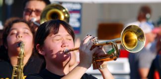 Local bands march through Bluffton