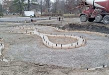 Pool construction makes a splash