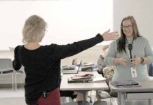 Bria Eversole is honored as Norwell Teacher of the Year