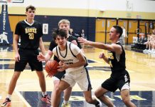 Knights cage Hawks, McBride brothers score 47 combined