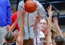 No. 17 Braves use their defense to bully the Tigers