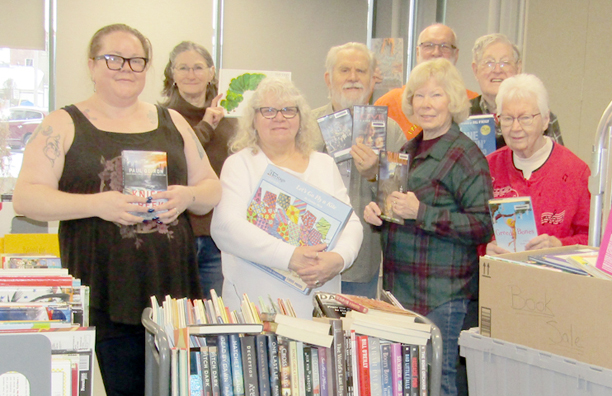 Book sale by the Friends of the Library