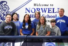 Norwell’s Reese Frauhiger signs with Saint Francis to play softball