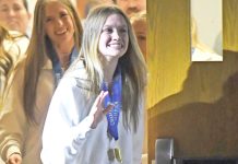 A medical scare put Saalfrank’s life, athletics in question: now she’s back in the state finals