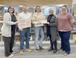 Library donates to United Way of Wells County