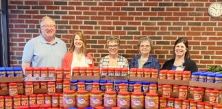 Lutheran’s ‘Jars of Love’ fundraiser collects 11,972 jars of peanut butter