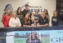 NHS volleyball player Hope Mitchell signs with Grace College