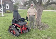 All terrain scooter draws interest at Ouabache