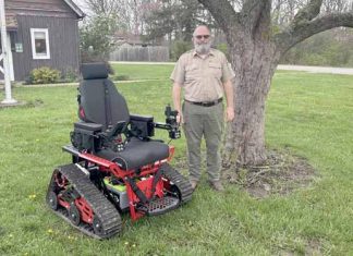All terrain scooter draws interest at Ouabache