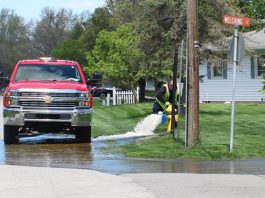 Ossian hydrant flushing begins