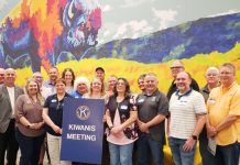 New Parlor City Kiwanis Club hosts its first meeting