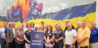 New Parlor City Kiwanis Club hosts its first meeting