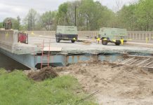 Markle bridge cutting