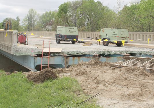 Markle bridge cutting