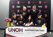 Bluffton’s Jillian Phillippe signs with UNOH Racers for softball