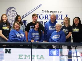 Norwell’s Emma Vachon inks with Aurora for volleyball