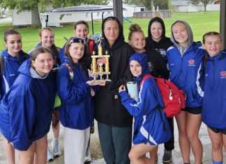 Raider girls place first at Randolph Southern Invite