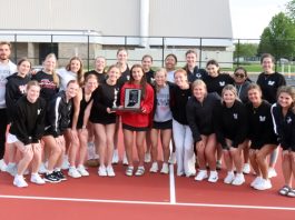 Tigers sweep for 2nd straight ACAC tennis title