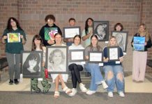 High school art show Sunday