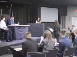 Students get view into courtroom, practice trial