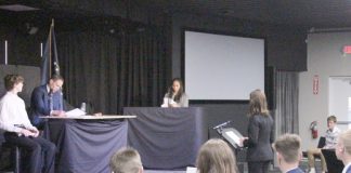 Students get view into courtroom, practice trial