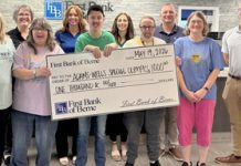 First Bank of Berne supports Adams-Wells Special Olympics