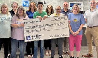 First Bank of Berne supports Adams-Wells Special OlympicsÂ