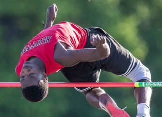 Bluffton’s Eli Bertsch qualifies for state track meet in high jump