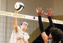 Knights drop in three sets to unbeaten Lions, but played strong in 2nd and 3rd sets