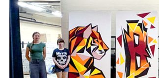 Students use grant to create mural