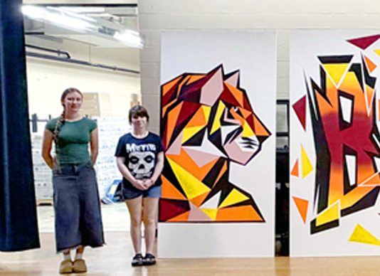 Students use grant to create mural