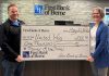 First Bank of Berne donates to United Way of Wells County