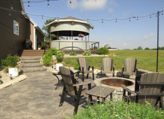 Garden Walk at Ervin’s to view above ground flower garden beds