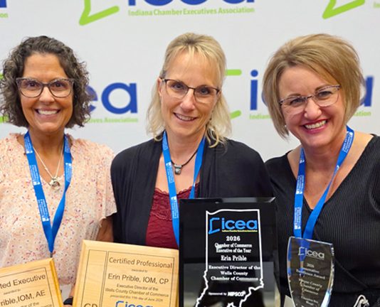 Prible selected as Indiana’s Chamber Executive of the Year