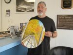 Local artist donates one piece to Historical Museum and enters one in contest