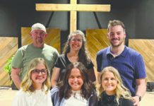 Gospel group at Kehoe June 28