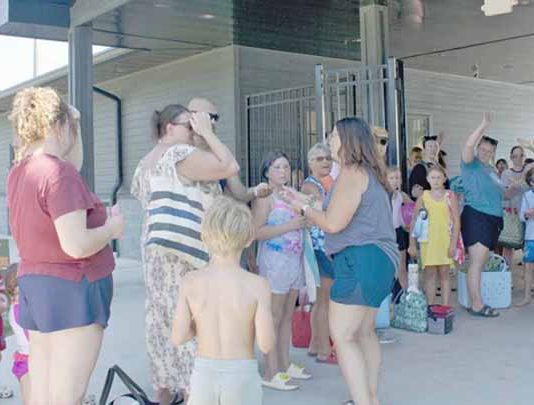 Aquatic park receives over three thousand admissions donations