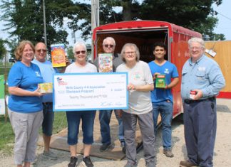 Donation for 4-H Backpack Program