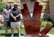 Three new sculptures now at Parlor City Plaza