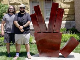 Three new sculptures now at Parlor City Plaza