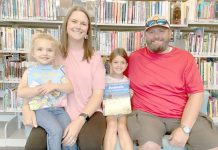 1,000 Books Before Kindergarten Program at the Library: Millie and Makayla Lindsey