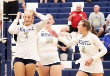 Knights show grit in near reverse sweep over Braves