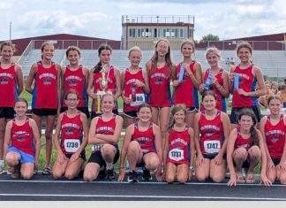 JH Raiders with ribbons