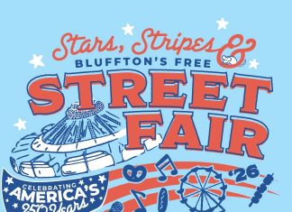Tri Kappa’s Bluffton Free Street Fair shirts to go on sale