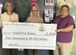 Duck Race winners announced