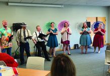 Pie party with music