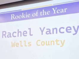 Wells County probation officer named state Rookie Probation Officer of the Year